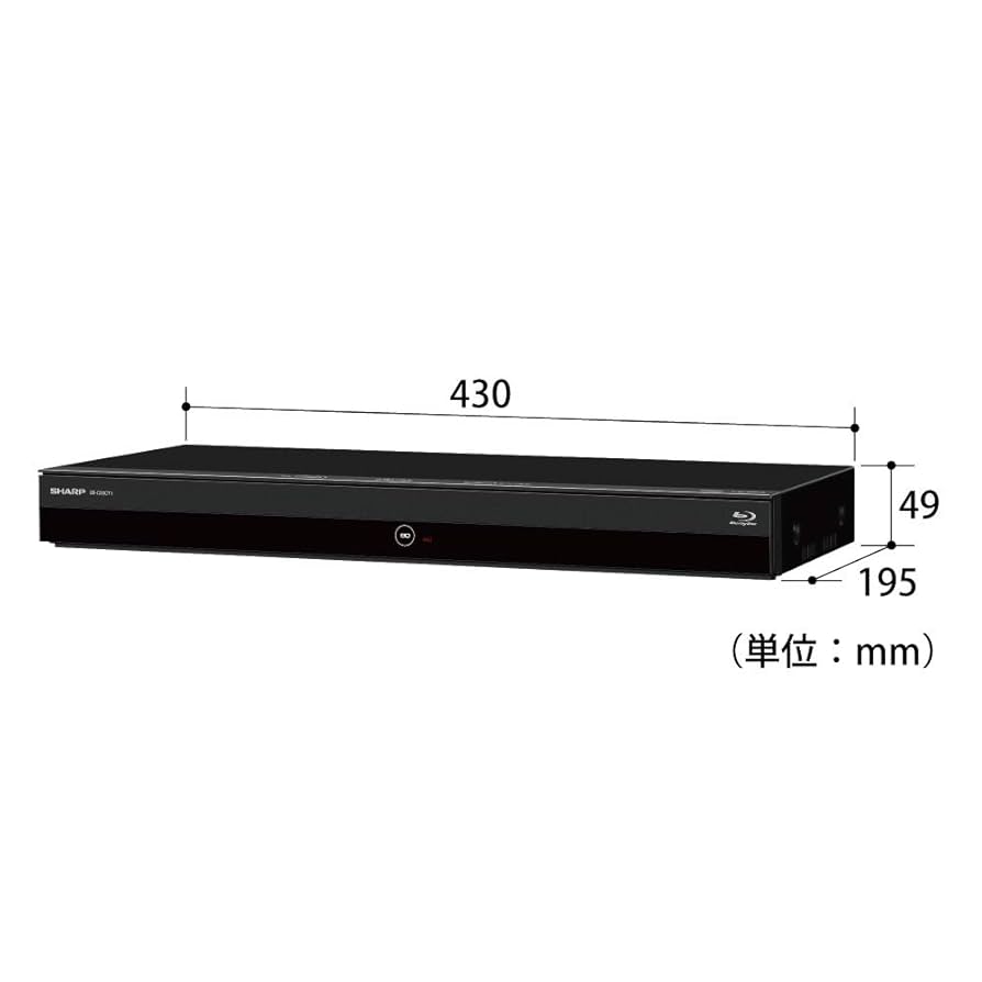 Amazon.co.jp: Sharp 2 TB 3 Show Simultaneous Recording, Blu